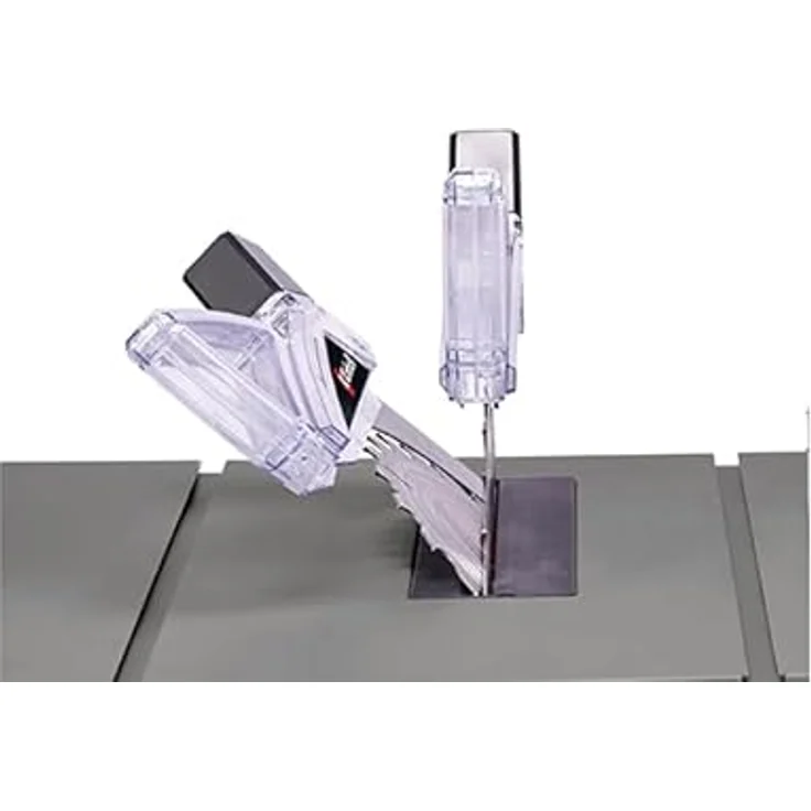 Einhell Tischkreissäge TC-TS 254 eco (max. 2050 W, D254 x D30 mm Sägeblatt, Parallelanschlag, Winkelanschlag für Gehrungsschnitte 45°, Gehäuse und Sägeblattschutz mit Späneabsauganschluss) – Bild 4