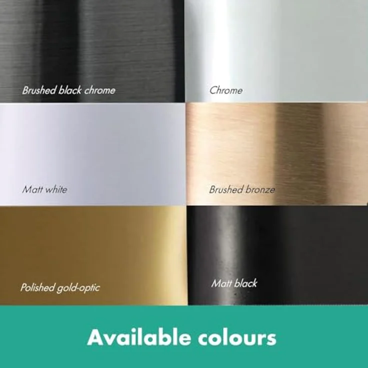 hansgrohe Talis E Waschtischarmatur, Comfort-Zone 110, Kaltwasser Mittelstellung, Ausladung 112 mm, Normalstrahl, QuickClean Antikalksystem – Bild 5