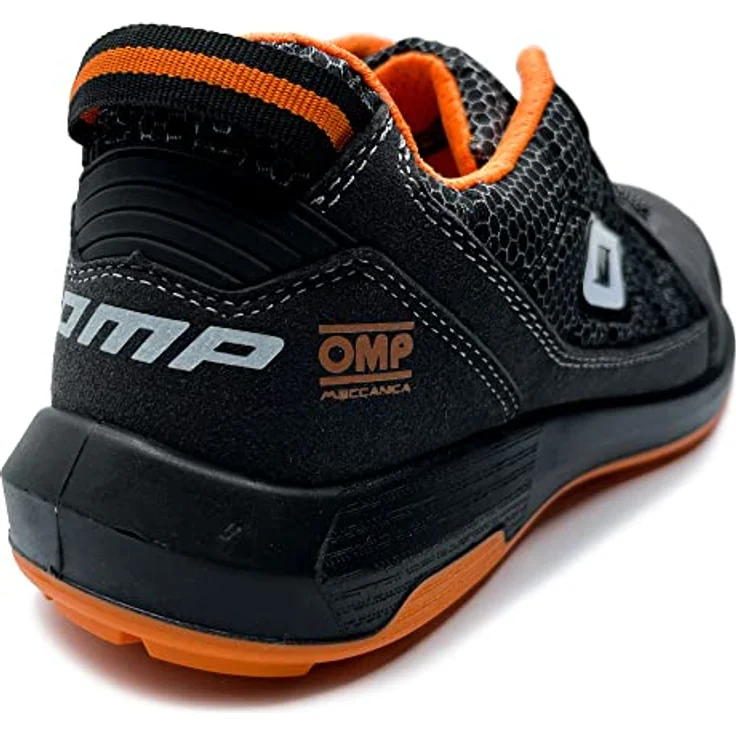 OMP MECCANICA PRO SPORT, Sicherheitsschuhe S1P aus Kevlar, ölresistent, leicht, orange, Größe 37 – Bild 5