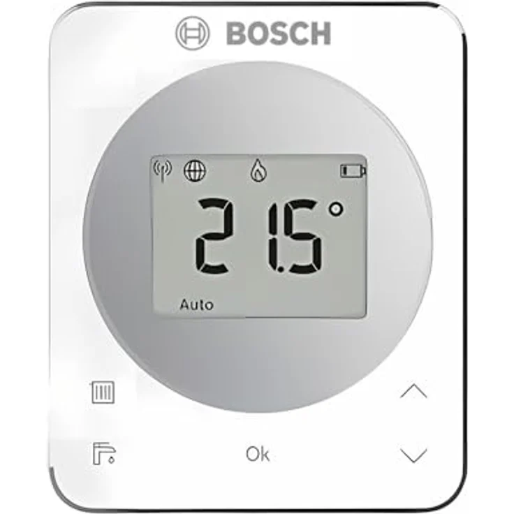 BOSCH CR 20 RF Funk-Fernbedienung für Temperatur- und Feuchtemessung, programmierbares Thermostat – Bild 2