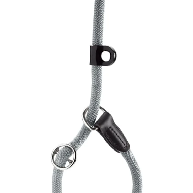 HUNTER EIBY Freestyle Retriever-Leine, für Hunde, Tau, mit integrierter Halsung, witterungsbeständig, 8/170, grau – Bild 3