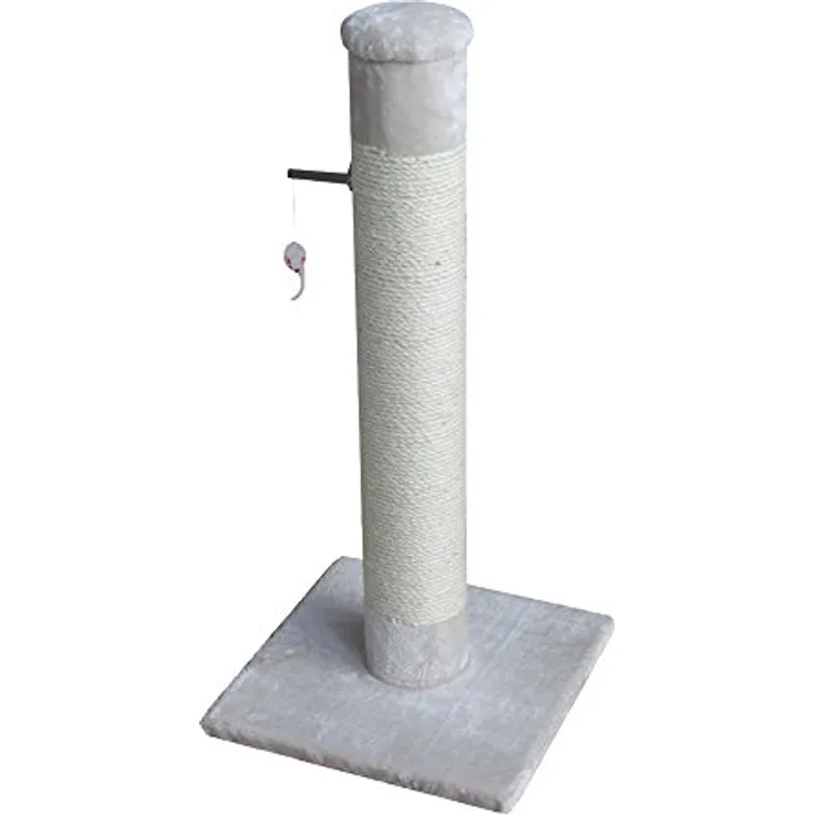 EBI 431-429167 Kratzbaum Post, 38 x 38 x 80 cm, Creme