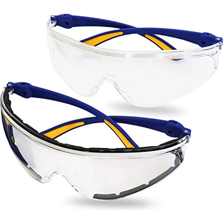 S&R Schutzbrillen Set, COMFORT-Line, transparent, UV 400 Schutz – Bild 1