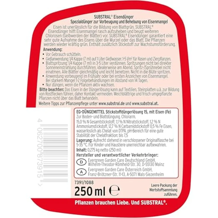 Substral Eisendünger 250 ml – Bild 6