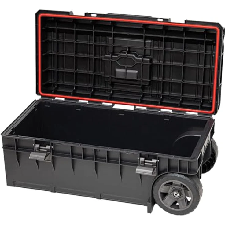 Tool Brothers RHINO XXL Trolley ECO Longer Basic, mobile Werkzeugkiste mit 50 l Volumen, 3 verstellbare Fächer, 793 x 385 x 322 mm – Bild 3