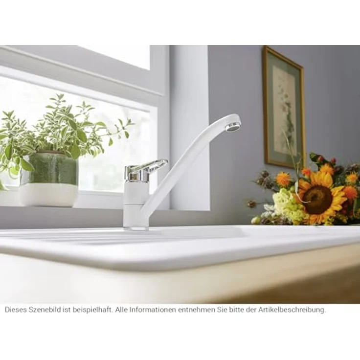 Blanco WEGA II TP HP ANT/CHR MIXER TAP, Armatur mit Hochdruck-Design und Chrom-Oberfläche – Bild 3