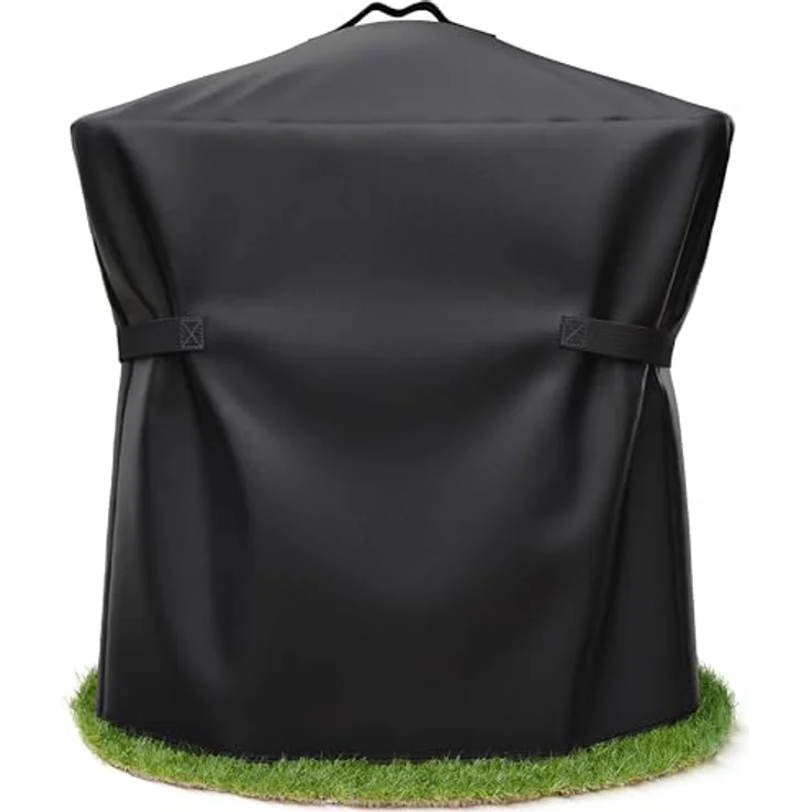 AMZBBQ® Premium Grillabdeckung wetterfest, 100% wasserdicht, UV-beständig, 85 x 100 x 55 cm für Weber Q2000/Q2200/Q2400 – Bild 1