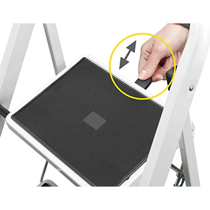 HAILO SELEKTA K40 4397200 BASICLINE Klappleiter aus Stahl, 3 Stufen – Bild 5