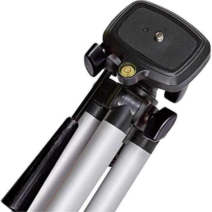 Original Einhell Teleskop Stativ Tripod (passend für Lasernivelliergerät und Kreuzlinienlaser, Arbeitshöhe 37-110 cm) – Bild 5