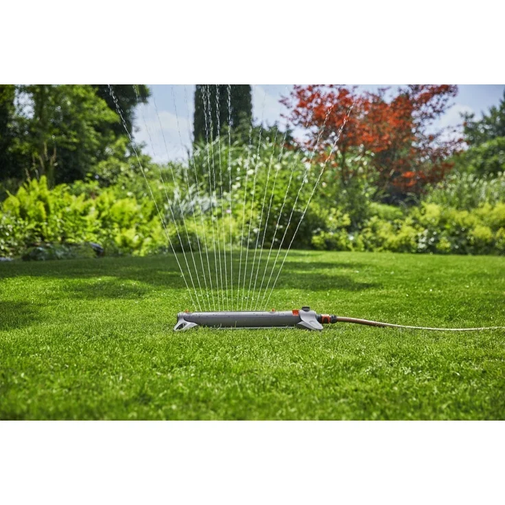 GARDENA Viereckregner AquaZoom M Regner zur Bewässerung von Flächen von 9-250 m², Reichweite 3-18 m, Sprengweite 3-14 m, integrierter Metallfilter (18712-20) – Bild 8
