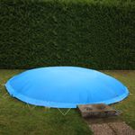 Aufblasbare Poolabdeckung für Rundbecken 300 cm in blau Schwimmbad Pool