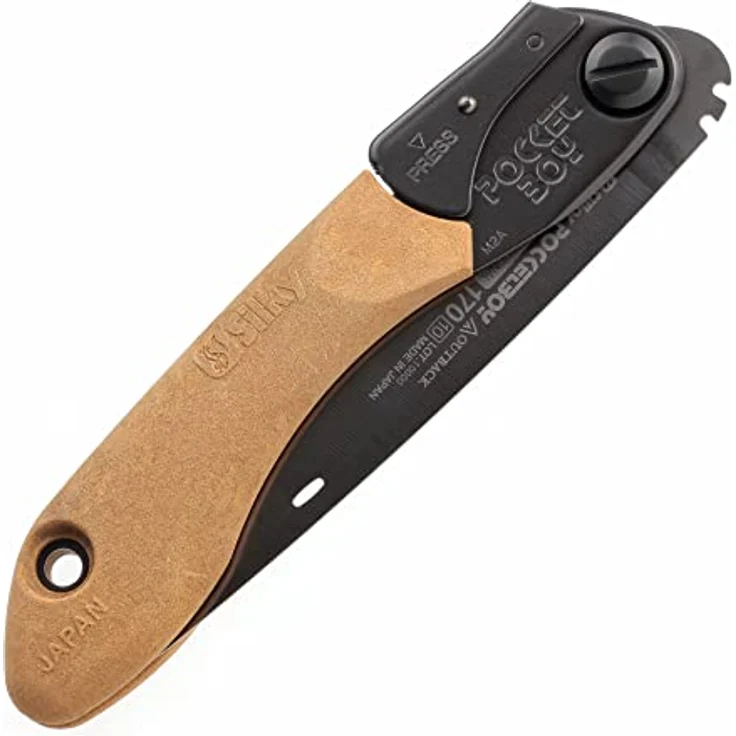 Silky Pocketboy Outback Edition 170-10, Handsäge für präzise Schneidarbeiten, kompakte Größe für Outdoor-Aktivitäten – Bild 2