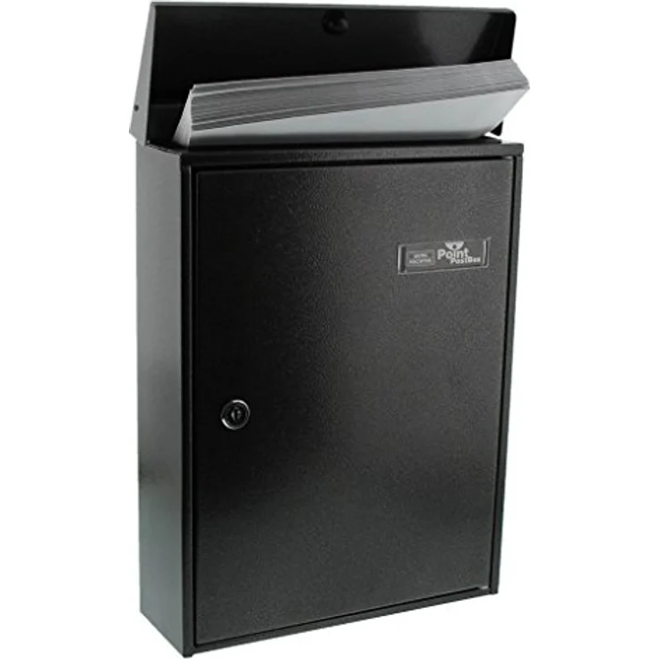 BURG-WÄCHTER Briefkasten, A4 Einwurf-Format, Vollflächig verzinkt, Strukturlackiert, Letter 5832 E, Eisen – Bild 6