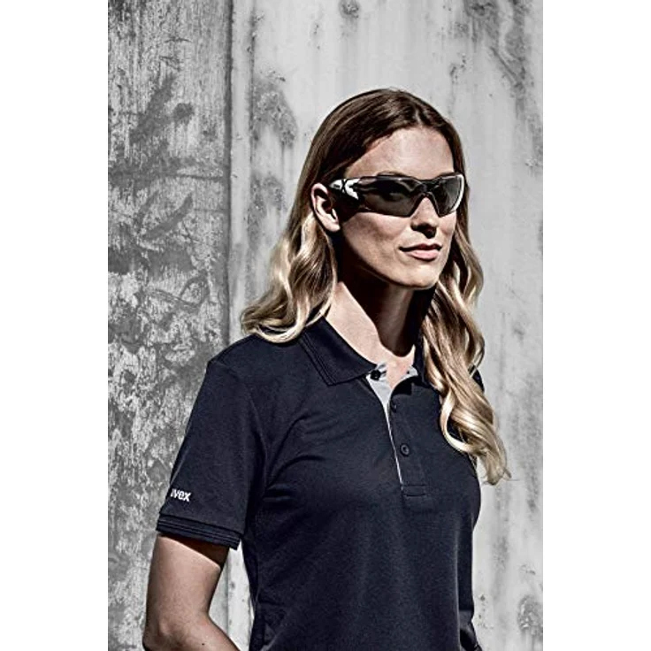 Uvex pheos cx2 Schutzbrille - Supravision Excellence - Braun-Weiß-Schwarz – Bild 5