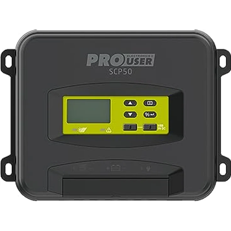 ProUser SCP50 PWM Laderegler, Solar-Laderegler für 12V, 24V, 36V, 48V, 50A – Bild 2