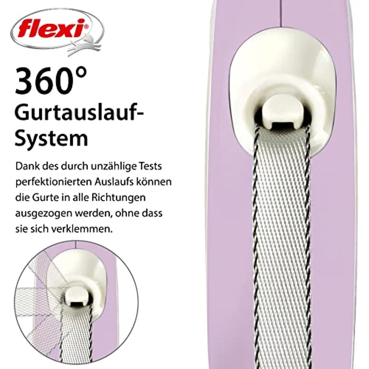 flexi Rollleine New Comfort - Rosa - XS - 3 m – Bild 3