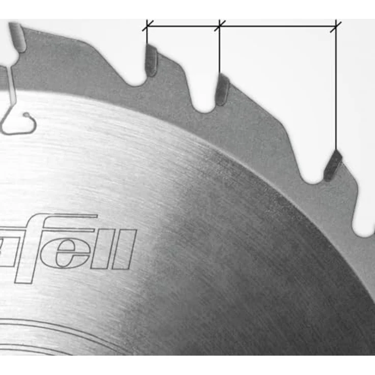 Mafell Hartmetall Sägeblatt GT 160 x 1,2/1,8 x 20 mm - 28-7 Zähne - Ersatzblatt für MT 55 Tauchsäge – Bild 2