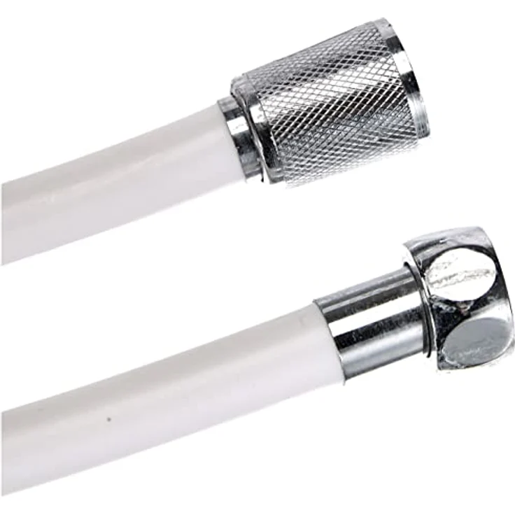 RIDDER Brauseschlauch, Duschschlauch ca. 1,5 m Barbados, weiß, PVC | Rostfrei | KTW zertifiziert – Bild 2