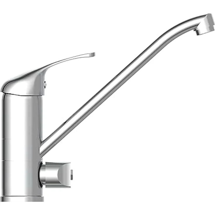 Schütte Spültischarmatur ULTRA, schwenkbarer Auslauf 150°, auswechselbare 40mm Keramik-Kartusche, für Doppelspülbecken – Bild 3