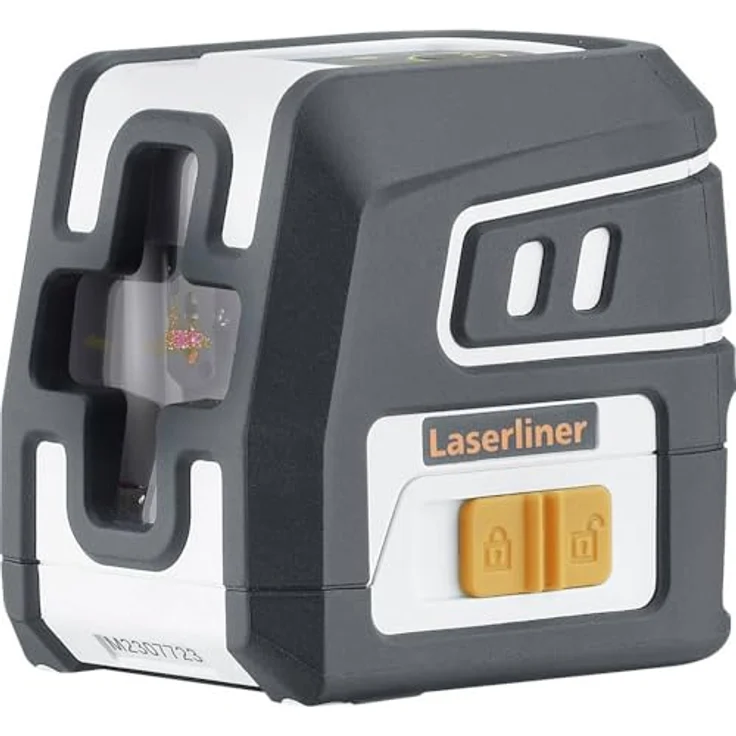 Laserliner SmartCross-Laser X, Kreuzlinienlaser mit max. Arbeitsbereich 10 m, manuelle Neigungsfunktion, integrierter Handempfänger-Modus, recyceltes Kunststoffgehäuse – Bild 1
