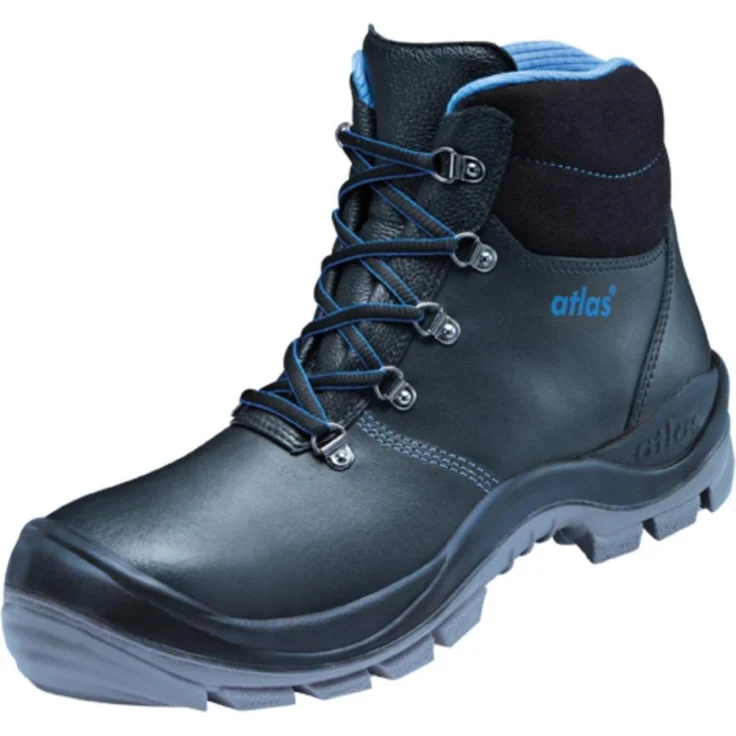 Atlas Duo Soft 735 HI S3 Sicherheitsschuhe, Stiefel Gr. 46, rutschfeste Sohle, atmungsaktiv