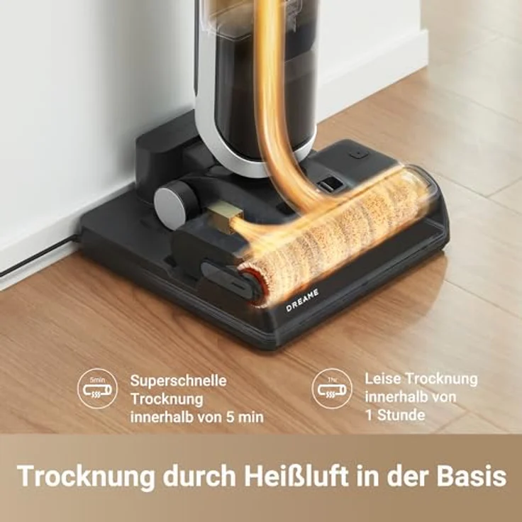 Dreame Nass-Trocken-Akkusauger H14, 400 W, beutellos, 18.000 Pa Saugkraft, 125.000 U/min Motor - Preisvergleich – Bild 4