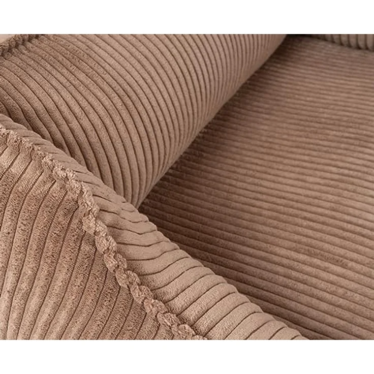 Knuffelwuff orthopädisches Hundebett Nunavut XL 105 x 75cm Braun - Formstabilität, Gelenkentlastung, Cordstoff – Bild 3