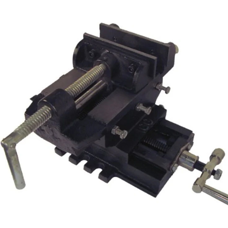 Maschinenschraubstock Schraubstock Bohrständer 9 cm – Bild 1
