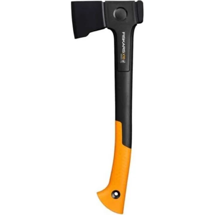 Fiskars, Axt + Beil, X18 Universalaxt mit S-Klinge, FiberComp Stiel, SoftGrip, inkl. Futteral – Bild 1