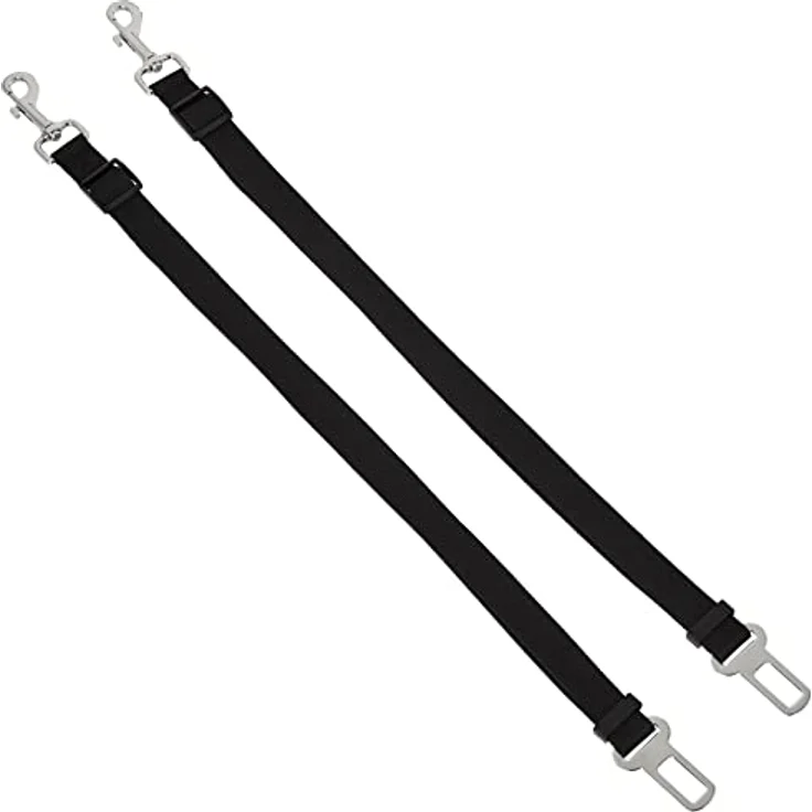 Amazon Basics Gesteppte, wasserfeste Hängematte, Lieferwagen Autorücksitzbezug im Hängematten-Stil für Hund, Standardgröße, Schwarz, 147.3 x 137.2 cm – Bild 2