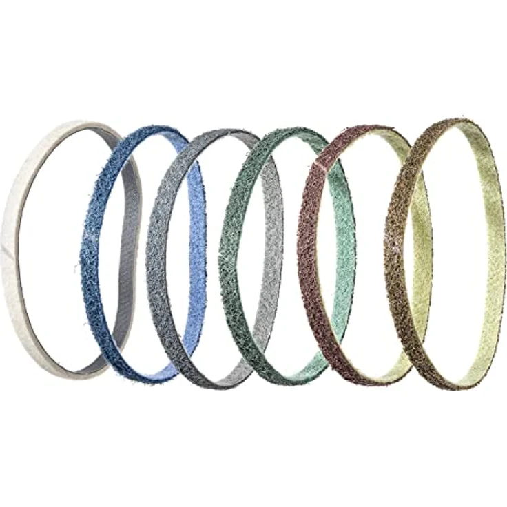 Score Abrasives Pro Line Vlies-Schleifband, 6-teiliges Set mit gemischten Körnungen, 13 x 457 mm, für Metall, Holz und Kunststoff – Bild 1
