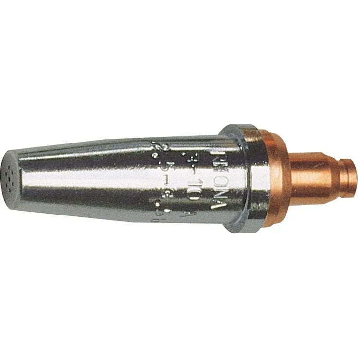GCE Block-Brennschneiddüse, Autogenschweißgerät für Schneidbereich 10 - 25 mm, Sauerstoffdruck 3 - 4 bar