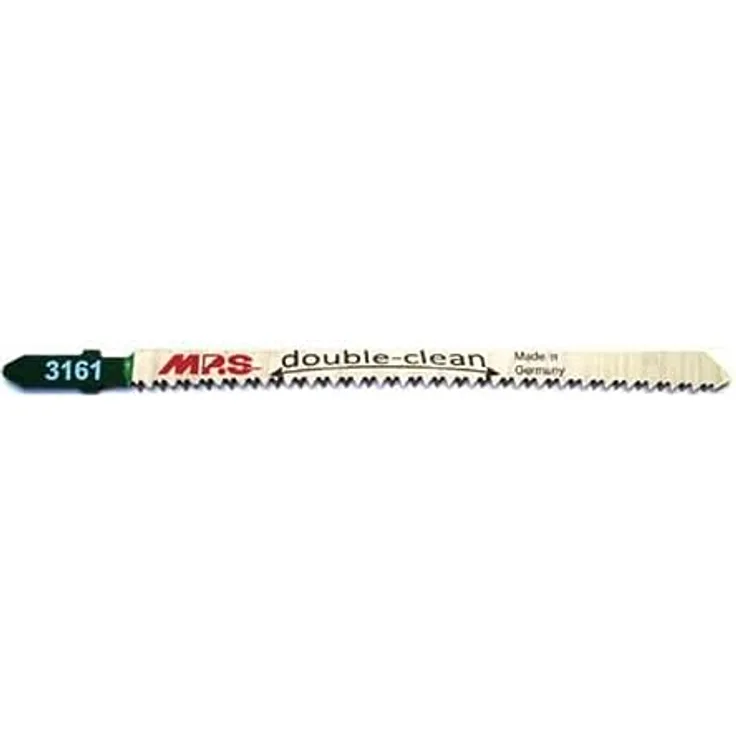 qpool24 MPS CV-Stichsägeblatt, 5 Stück, geschliffen, radialverzahnt, Gesamtlänge 132mm, Zahnteilung 2,0mm für sauberen, splitterfreien Schnitt