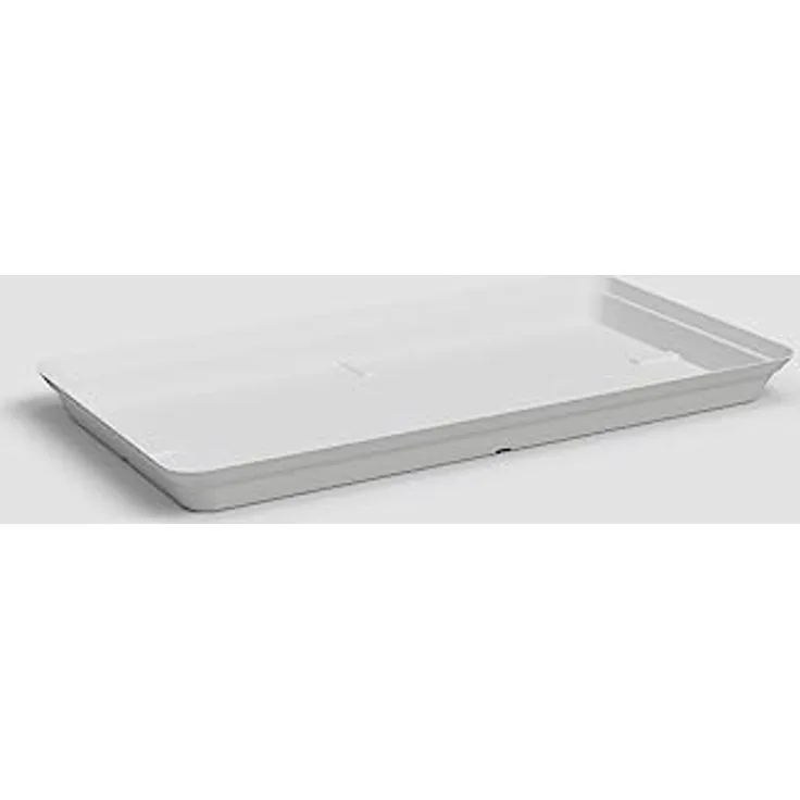 CAPRI RECTANGULAR SAUCER XL 80CM WHITE