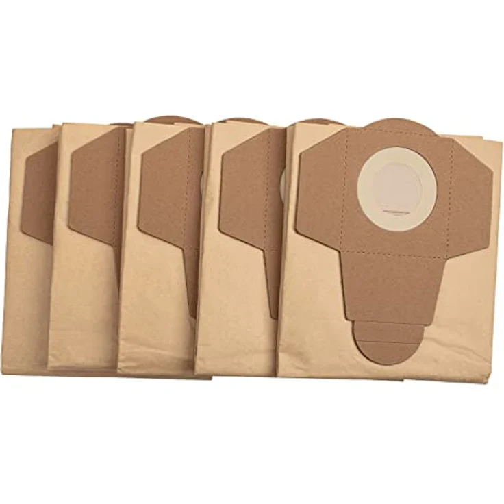 Scheppach Original Staubsaugerbeutel NTS30 Premium | Papier Vacuumbeutel 30 Liter | Nass- & Trockensauger | 5 Stück | 7907709714 - Preisvergleich – Bild 2