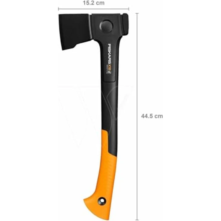 Fiskars, Axt + Beil, X18 Universalaxt mit S-Klinge, FiberComp Stiel, SoftGrip, inkl. Futteral – Bild 6