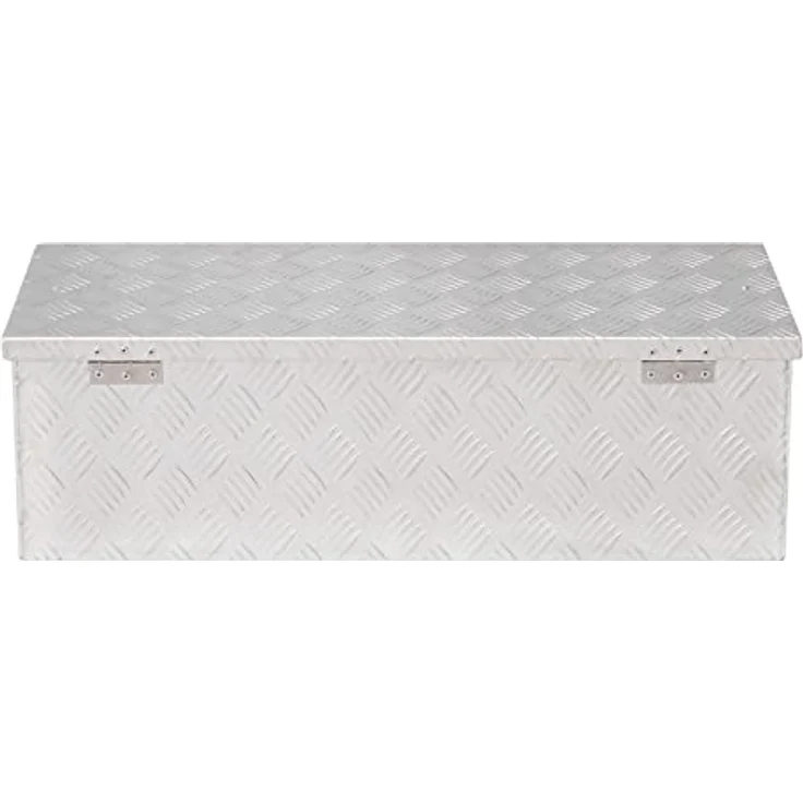 alubox Werkzeugkiste Riffelblech ABX-RL60 Aluminium 1,5mm Werkzeugkiste leicht und robust 60 Liter – Bild 4