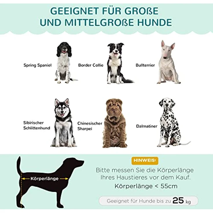 PawHut Hundesofa mit Rückenlehne Haustiersofa mit Holzbeinen Hundebett Weichem Bezug, Katzensofa Grün 98,5x60,5x35,5 cm – Bild 4