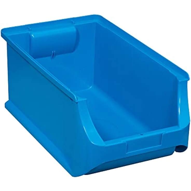 Allit Lage-Box Gr.4, Stapelbox in Blau, 355x205x150mm, hohe Belastbarkeit und Beständigkeit – Bild 1