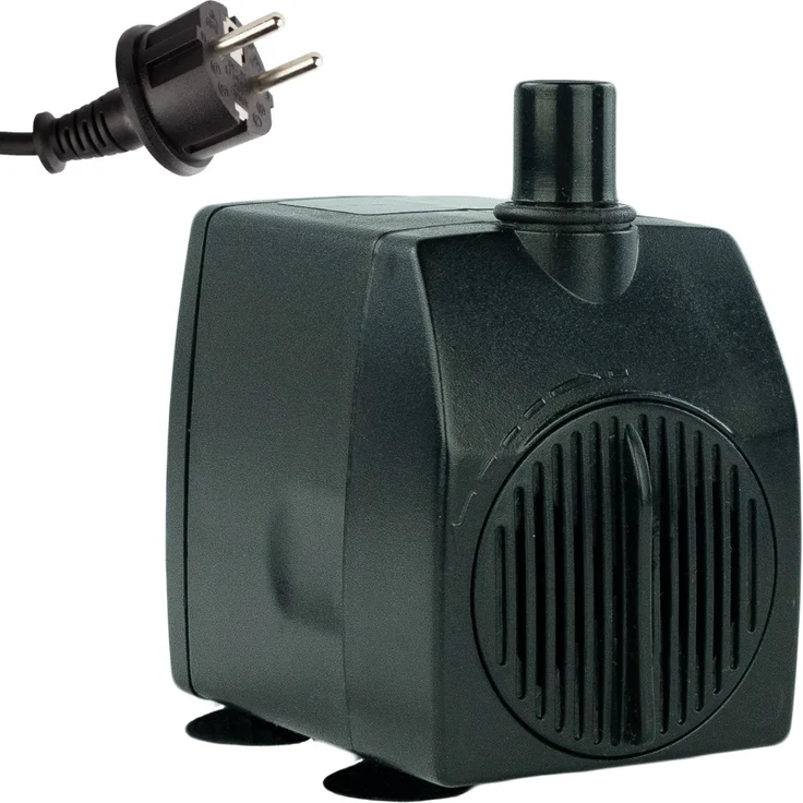 KERRY Wasserpumpe KEP950N – 950 L/H, nur 14 Watt, 10m Kabel, 180 cm Förderhöhe, Schwarz – Bild 1