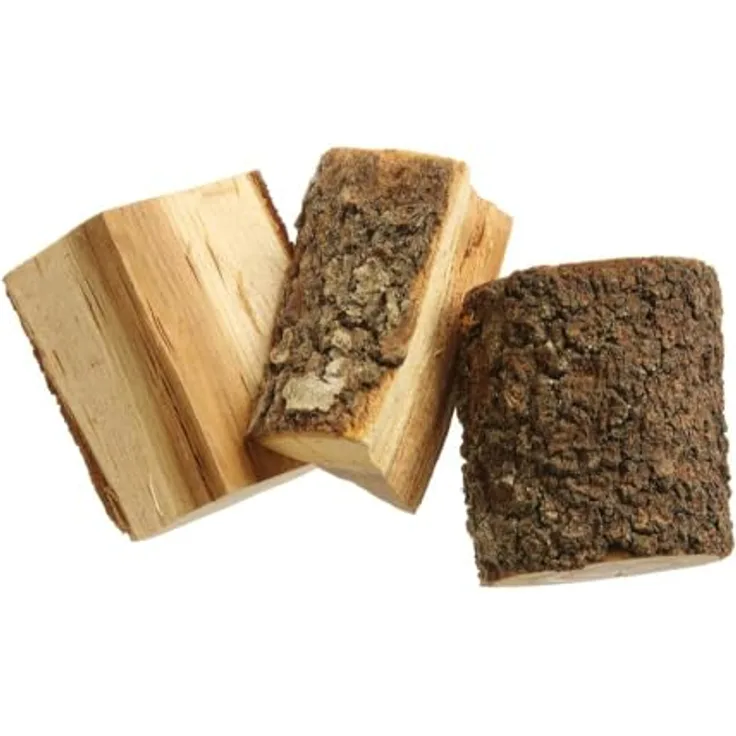 HENDI Räucherholzstücke, Aromatische Holzchips für Heißräucherung, 3kg, Mandel, Ideal für Pizzabacköfen und Grills