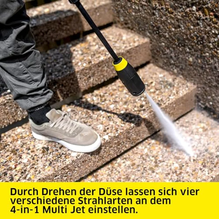 Kärcher Home & Garden K 6 Comfort Premium Hochdruckreiniger, 160 bar, wassergekühlter Motor, 4-in-1-Multi Jet-Strahlrohr, ergonomische G 180 Q COMFORT!Hold Pistole – Bild 4