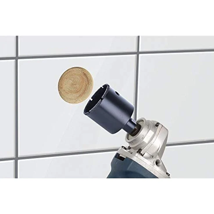 Wolfcraft 5946000 1 Diamant-Lochsäge Ceramic Ø 50 mm für Winkelschleifer – Bild 3