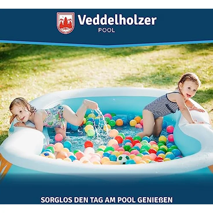 Veddelholzer Pool Reparaturset, wasserdichtes Unterwasser-Klebeband 10 cm x 150 cm, transparentes Abdichtband für alle Pooloberflächen – Bild 5