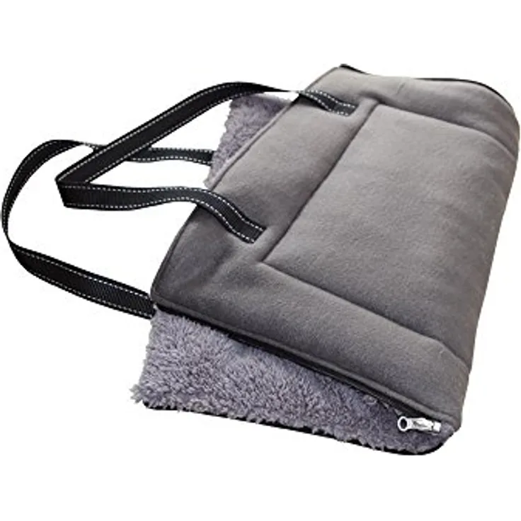 Nobby Decke/Tasche eckig SHANTA, grau, 60 x 40 cm