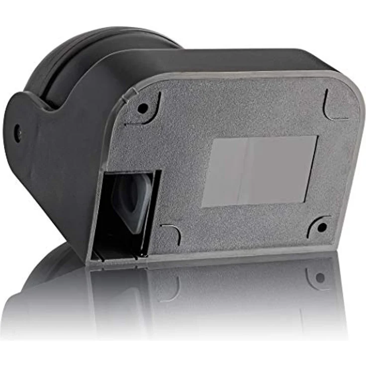 SEBSON® Bewegungsmelder Aussen IP44 Aufputz, Anthrazit, LED geeignet, programmierbar, Infrarot Sensor 12m / 180°, Wand Montage schwenkbar, 3-Draht – Bild 3