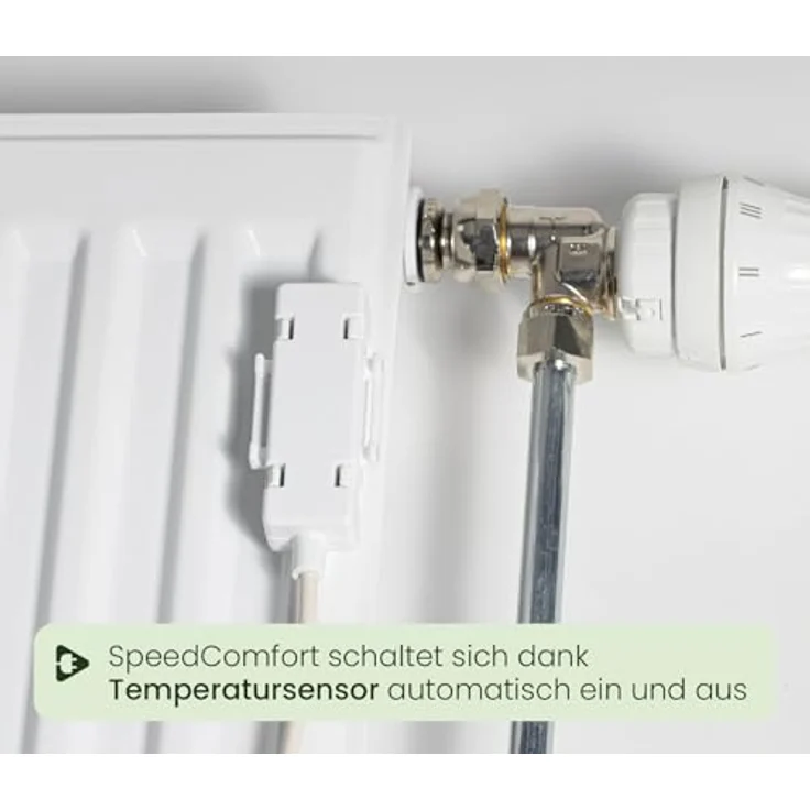 SpeedComfort Erweiterungsset: Smartes Heizgebläse für Heizungen - Langlebiger Heizverstärker für Unterheizungen und Heizkörper - zum Sparen von Energie und Heizkosten – Bild 6