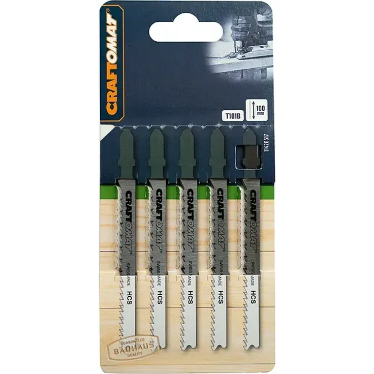 Craftomat T101B Stichsägeblätter für Holz