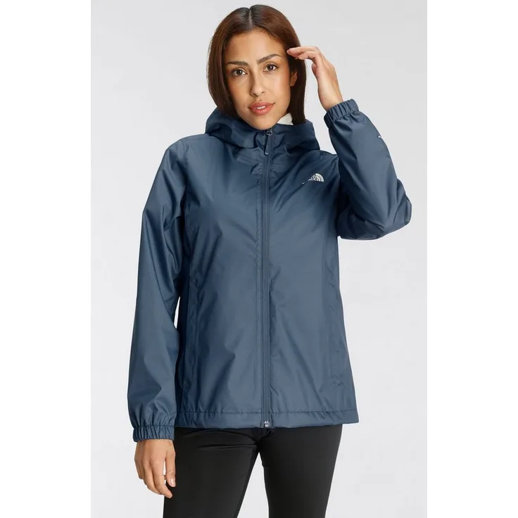 The North Face Regenjacke QUEST Wasserdicht & Winddicht & Atmungsaktiv, Damen, schwarz