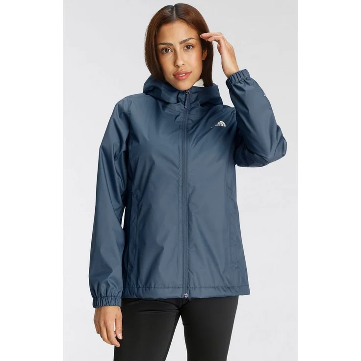 The North Face Regenjacke QUEST Wasserdicht & Winddicht & Atmungsaktiv, Damen, schwarz